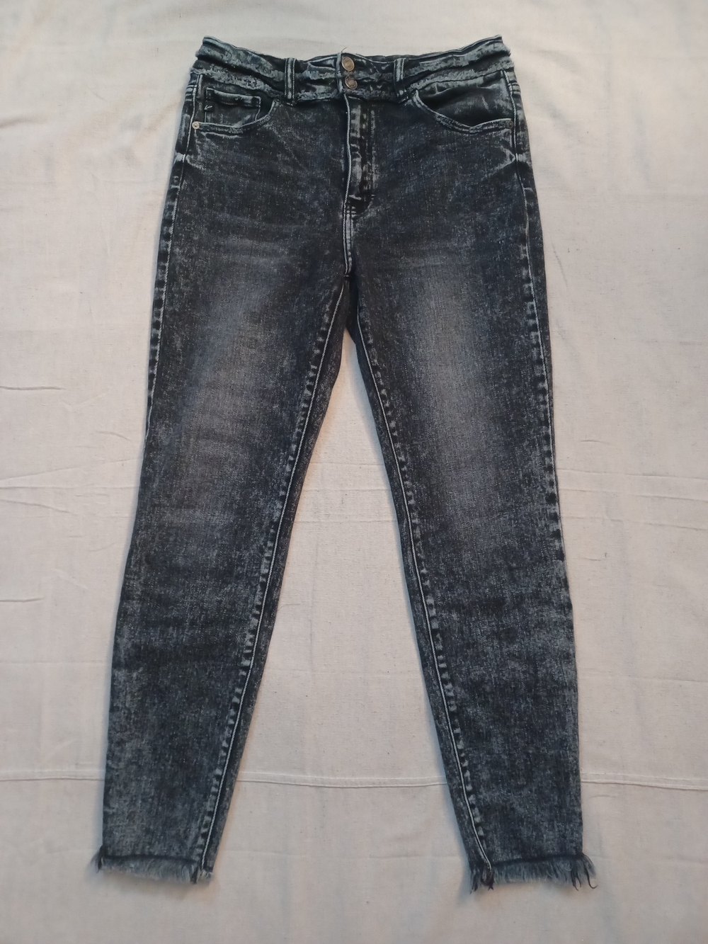 KanCan Black Wash High-Rise Skinny Jeans Women's Size 13/30